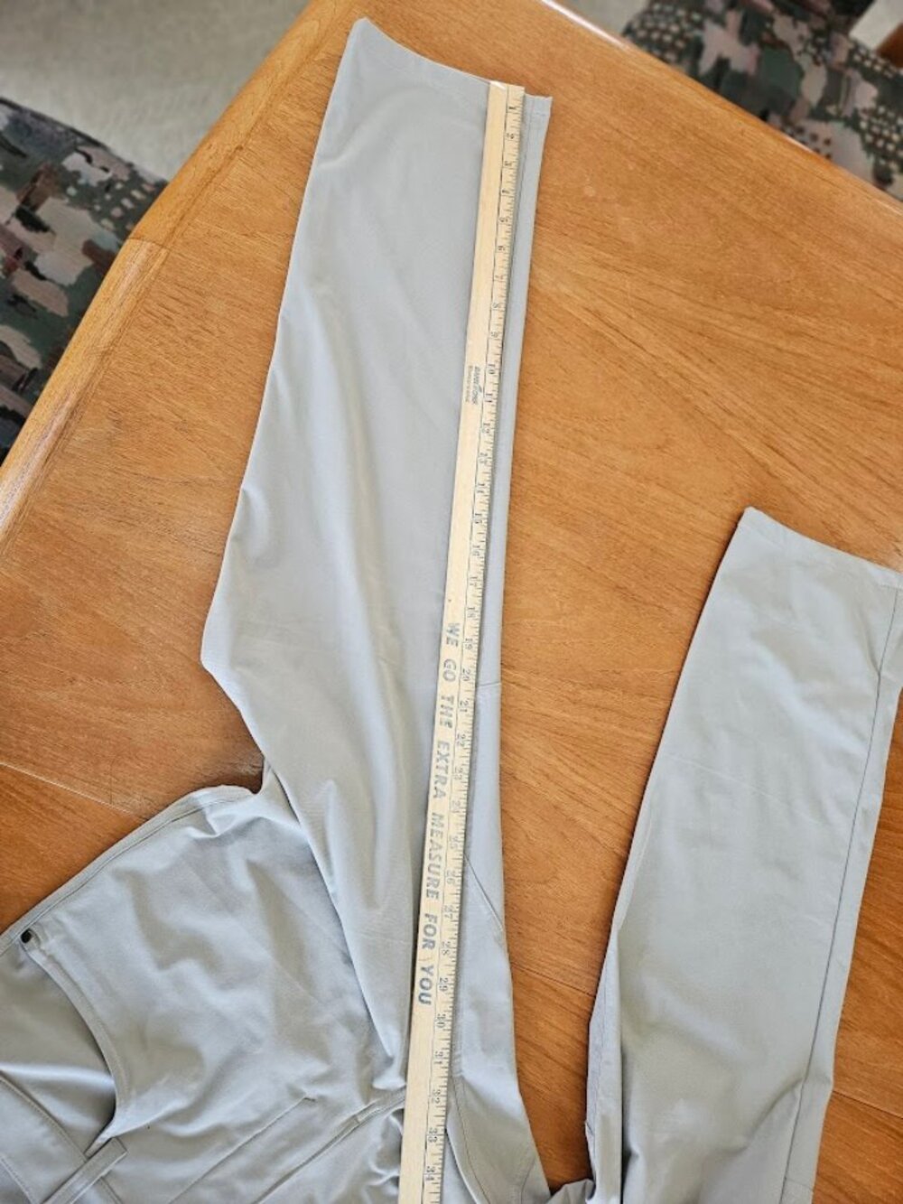NWT Lululemon ABC Pant Classic 32” Riverstone 34 - Picture 13 of 13